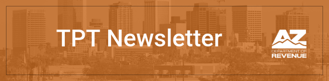 Arizona Transaction Privilege Tax Changes and News